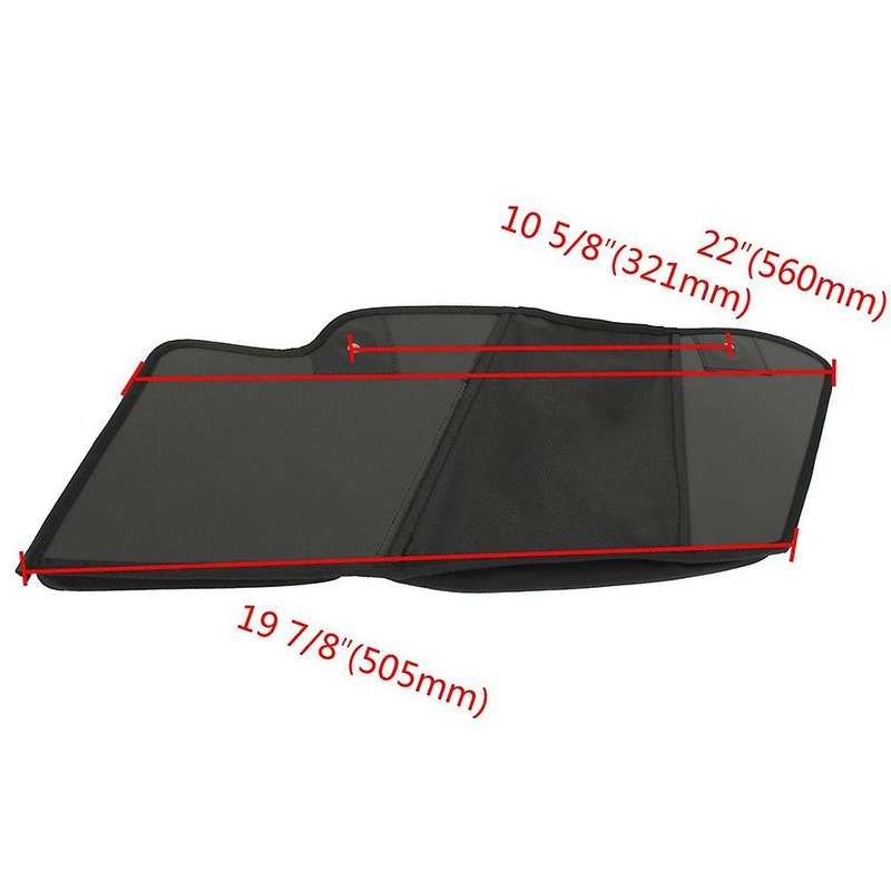 Motorcycle Saddlebag Wall Tool Storage Bag Waterproof Travel Bag for Touring Road Glide