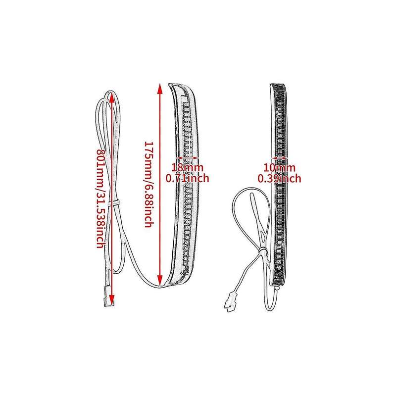 Motorcycle Saddlebag Led Brake Turn Signal Light for Touring Models 2014-2022