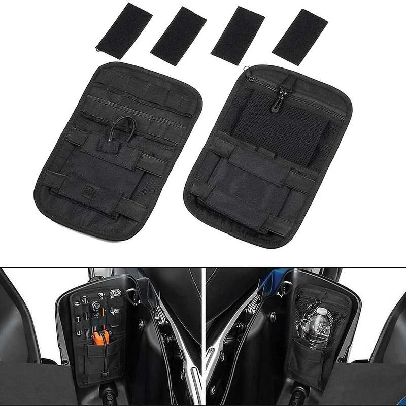 Motorcycle Saddlebag Organizer Hard Bags Storage Case for Touring Softail Street Glide