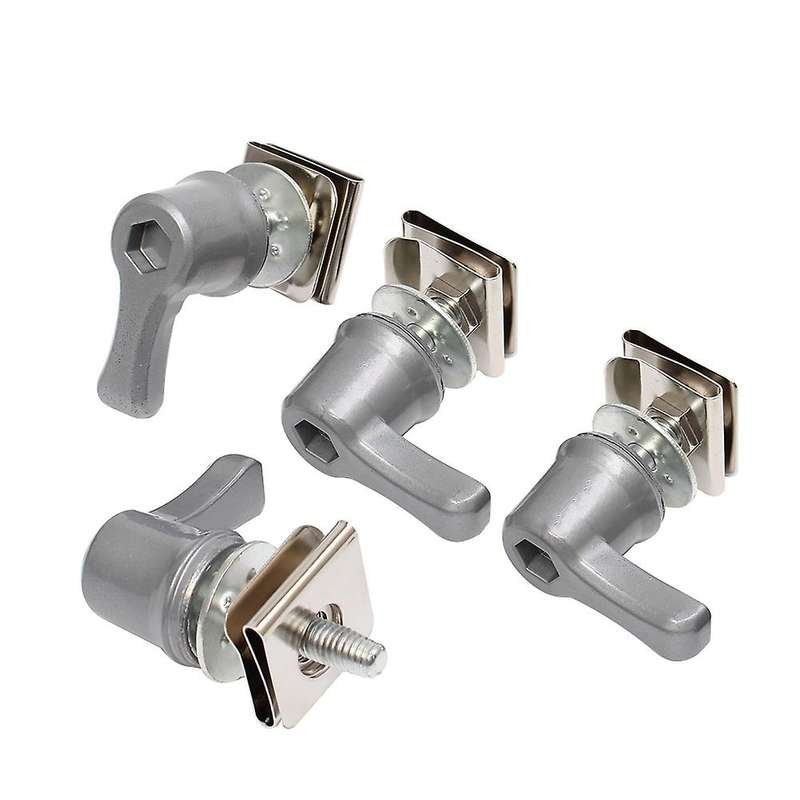 Motorcycle Saddlebag Lever Lock Bolts & Nuts Kit Mounting Set Universal for Touring CVO Road Glide B