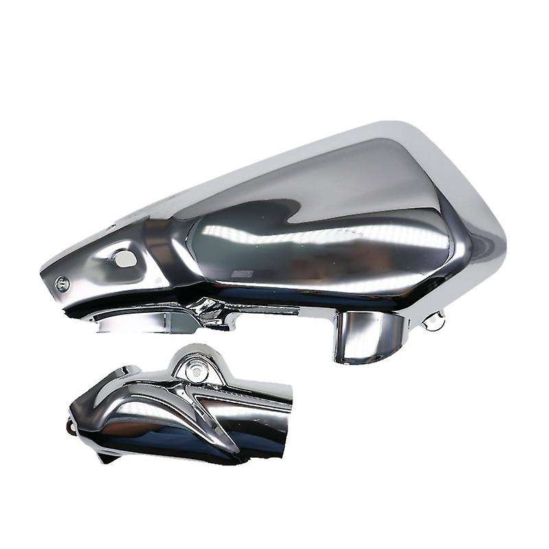Motorcycle Scooter Air Filter Cover Shell Air Cleaner Assembly for DIO50 ZX34 ZX50 AF34/AF35 Chrome