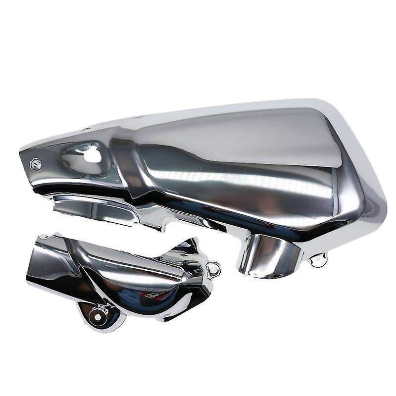 Motorcycle Scooter Air Filter Cover Shell Air Cleaner Assembly for DIO50 ZX34 ZX50 AF34/AF35 Chrome