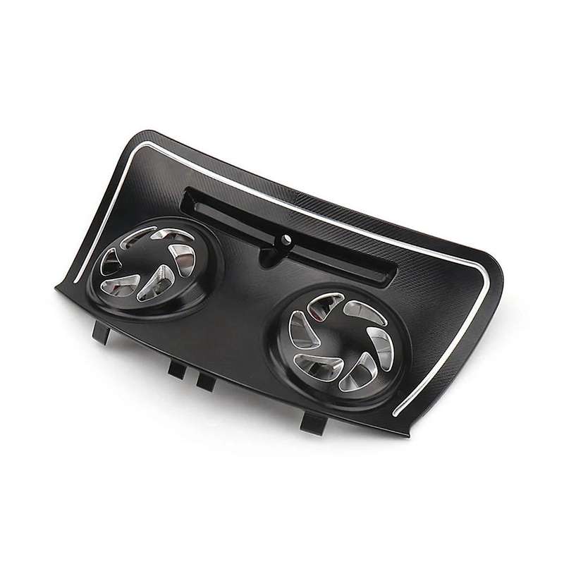 Motorcycle Scooter Cylinder Head Protector Cover Decorative Guard for Sprint 150 150(titanium)