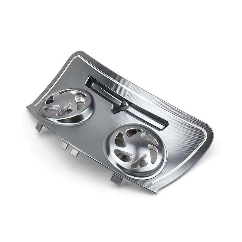 Motorcycle Scooter Cylinder Head Protector Cover Decorative Guard for Sprint 150 150(titanium)