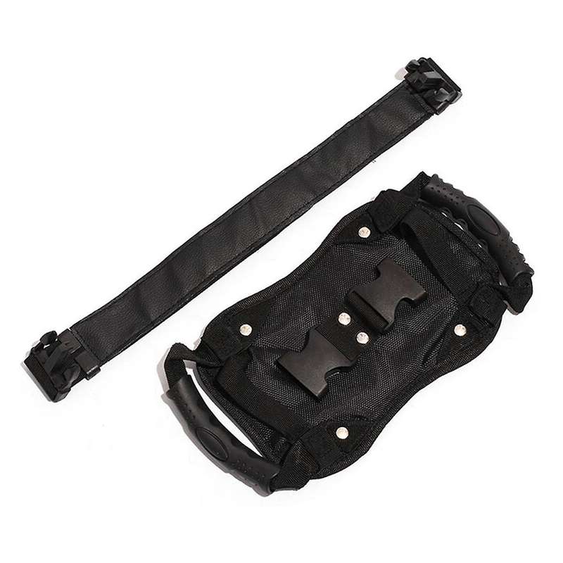 Motorcycle Scooters Safety Belt Back Seat Passenger Grip Grab Handle Non-Slip Strap Universal Motorc