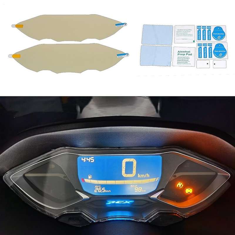 Motorcycle Scratch Cluster Screen Dashboard Protection Instrument Film for PCX160 2022