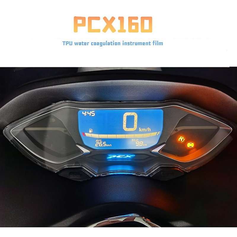 Motorcycle Scratch Cluster Screen Dashboard Protection Instrument Film for PCX160 2022