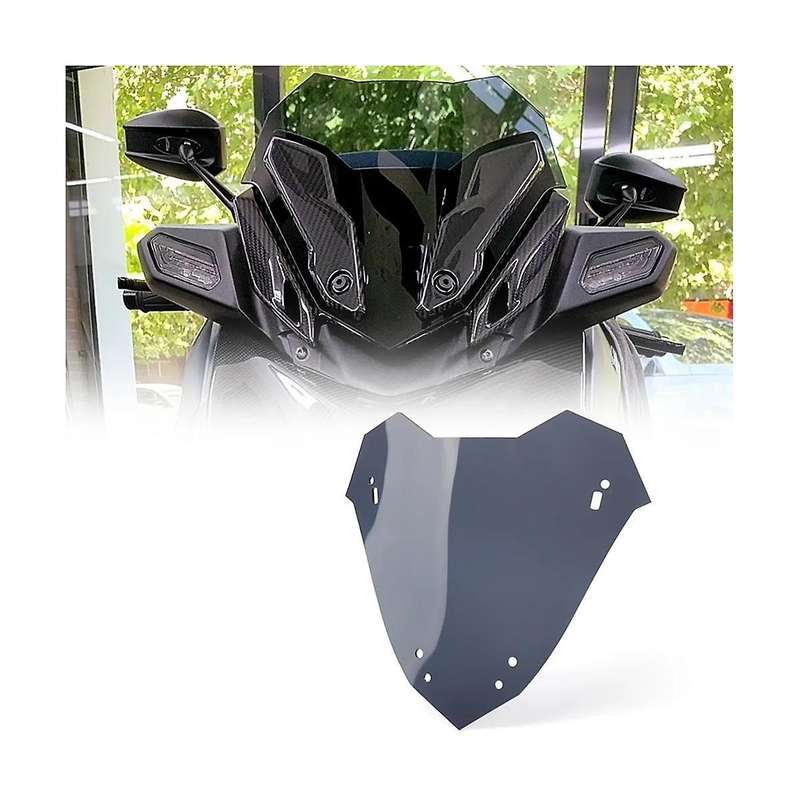 Motorcycle Screen Windshield Fairing Windscreen Baffle Wind Deflectors for Xmax300 X-max300 X-max 30