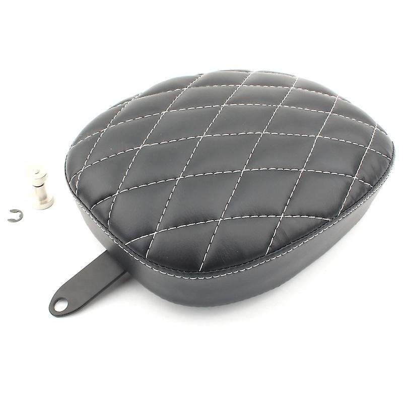 Motorcycle Seat Leather Seat Motorcycle Rear Pillion Passenger Pad Seat Cushion for Xl1200 883 72 48