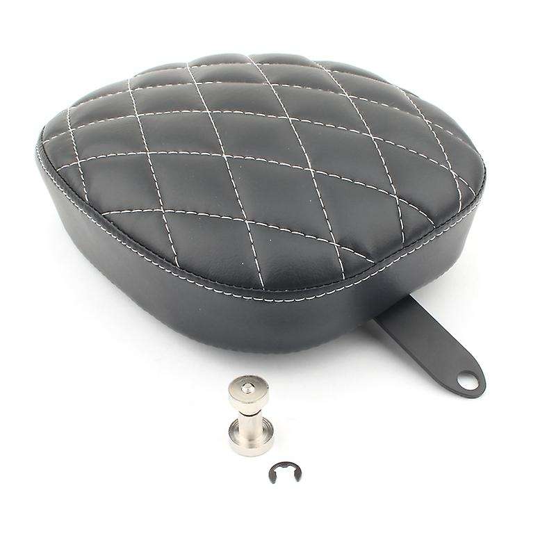 Motorcycle Seat Leather Seat Motorcycle Rear Pillion Passenger Pad Seat Cushion for Xl1200 883 72 48