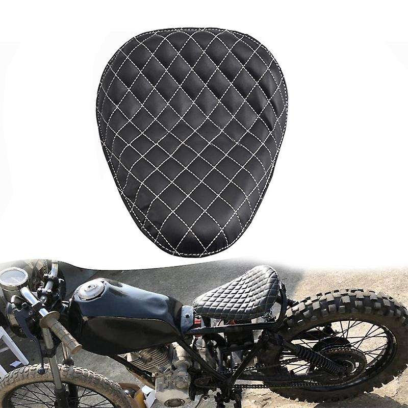 Motorcycle Seat Cushion Solo Driver Seat with Spring for Chopper Custom