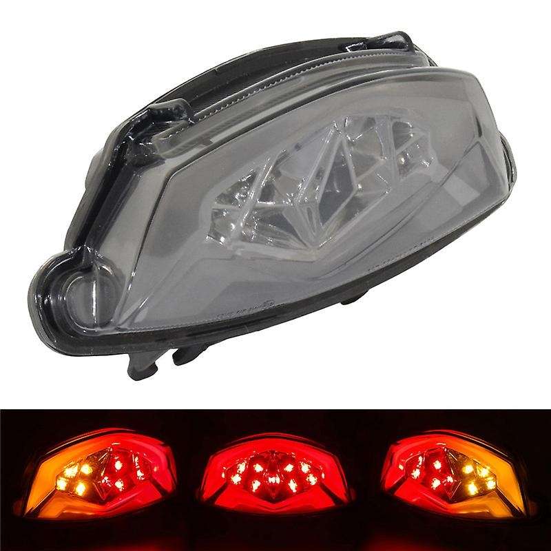 Motorcycle Sequential LED Tail Lights Brake Rear Turn Signals Integrated Light for GSXS 750 1000 F/Z