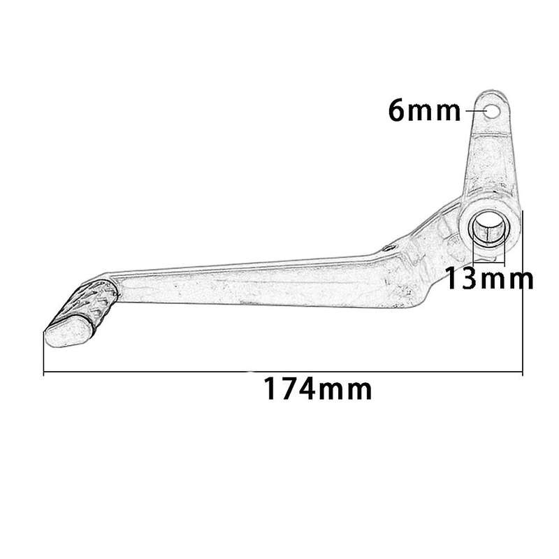 Motorcycle Shift Foot Pedal Gear Lever Brake Lever for 696 796 795 M1100 2009-2013