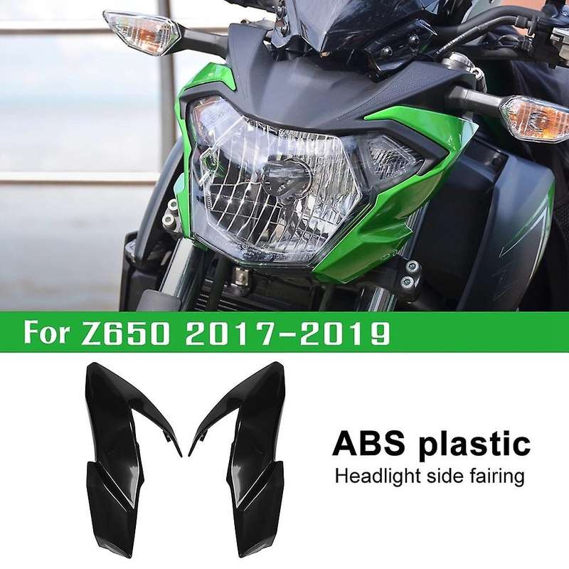 Motorcycle Side Cover Head Cowl Headlight Side Frame Fairing Suitable for Z650 2017 2018 2019
