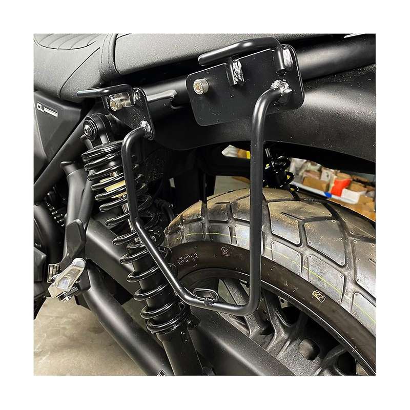 Motorcycle Side Bag Mounting Bracket Vintage Side Bag Travel Bag Scrambler for Cl250 Cl500 2023 2024