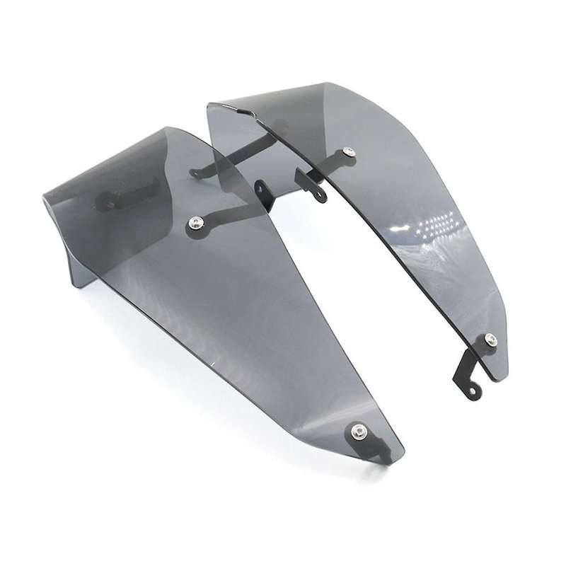 Motorcycle Side Deflector Lower Part Wind Deflector for K1600B K 1600 Grand America 2017-(Smoke Gray