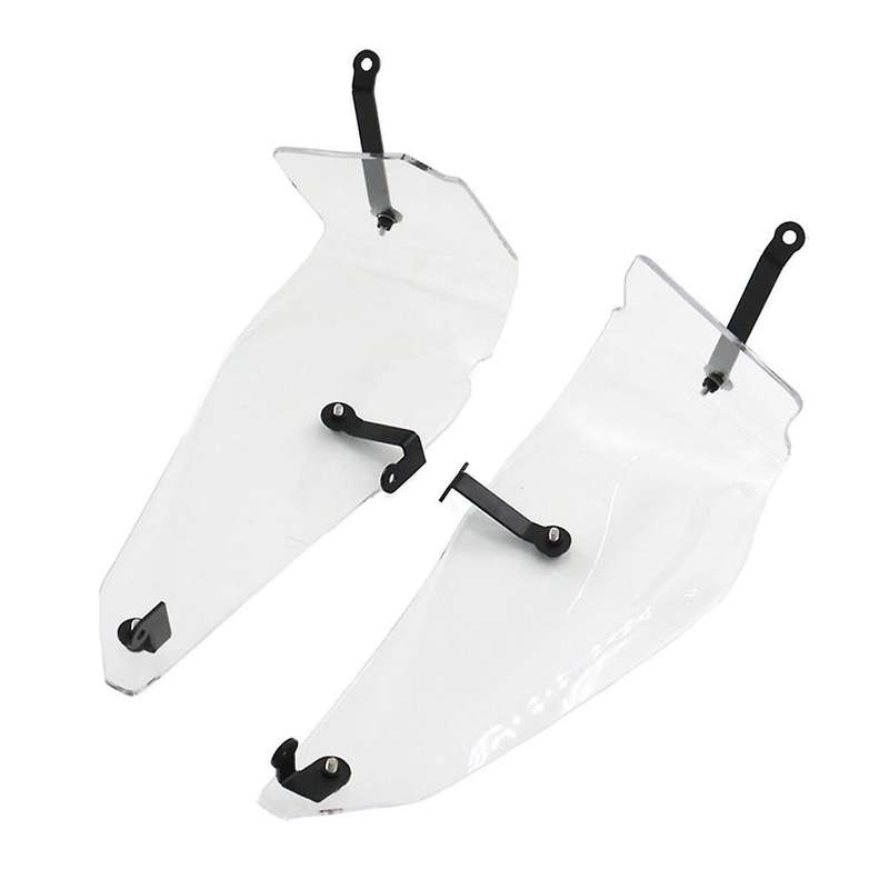 Motorcycle Side Deflector Lower Part Wind Deflector for K1600B K 1600 Grand America 2017-(Transparen