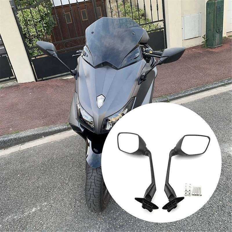 Motorcycle Side Mirror Rearview Mirror Assembly for -MAX530 2012-2018