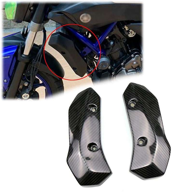 Motorcycle Side Radiator Cover Grille Guard Side Cover Fairing for Mt07 Fz7 2013 2014 2015 2016 201