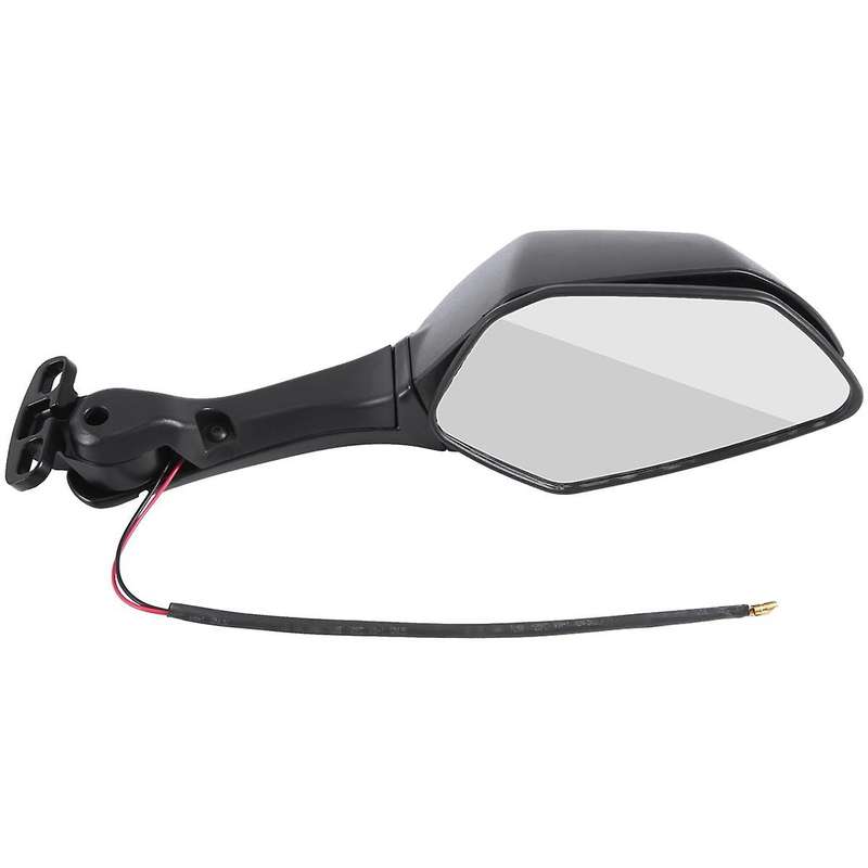 Motorcycle Side Rearview Mirrors with Turn Signal Led Light for Cbr250r Cbr300r Cbr500r Cbr650f Cbr6
