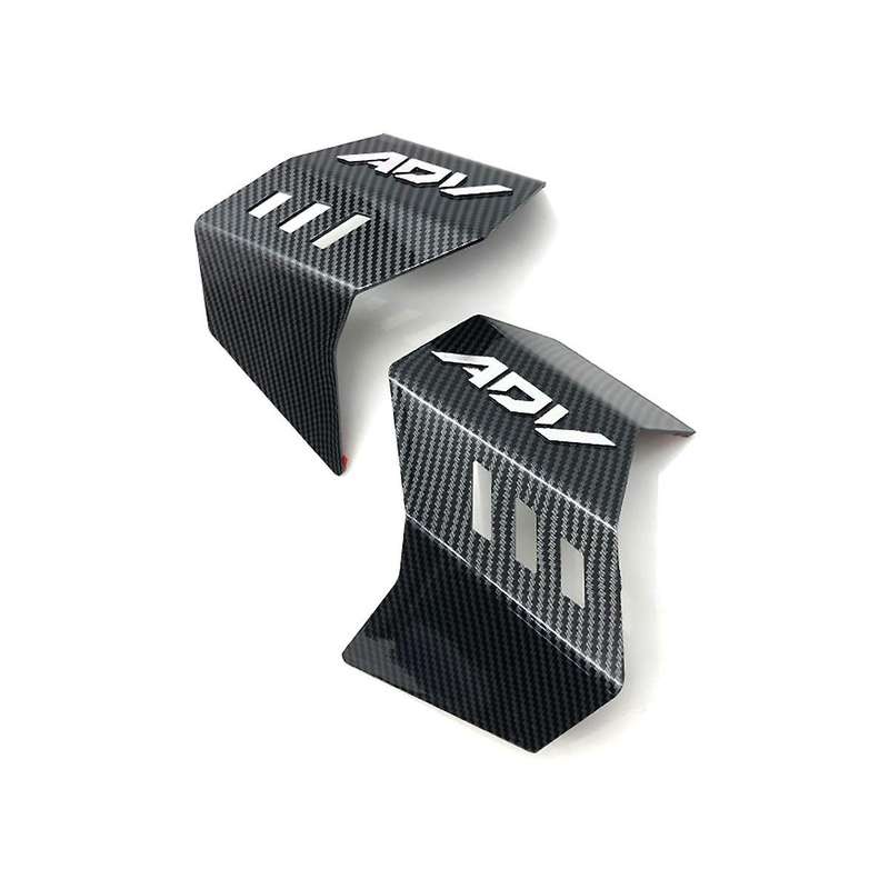 Motorcycle Side Spoiler Side Wind Front Fairing Protector Wing Cover for 160 2023 2024 ,ABS Carbon F