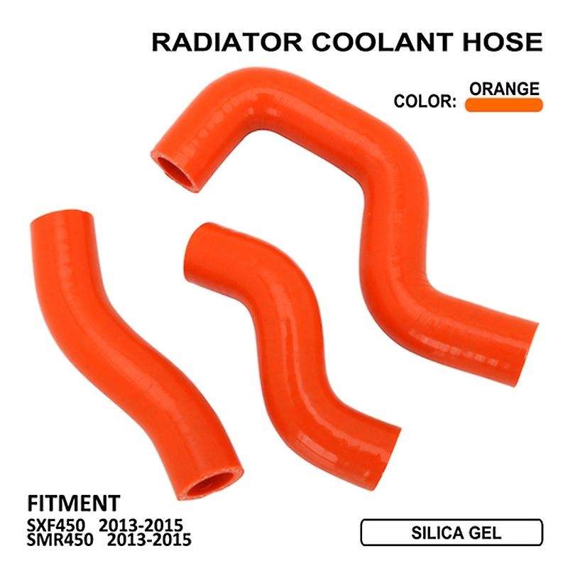 Motorcycle Silicone Hose Kit Radiator Heater Coolant Water Pipe for SXF450 SMR450 SXF SMR 450 2013 2