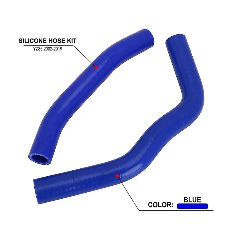 Motorcycle Silicone Radiator Cooling Hose Water Pipe Water Tank Radiator for YZ85 85 2002-2019