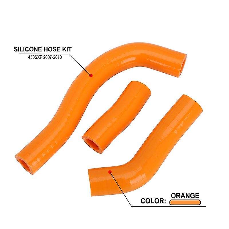 Motorcycle Silicone Hose Kit Radiator Heater Coolant Water Pipe for Sxf450 450Sxf -F450 2007 2008 20