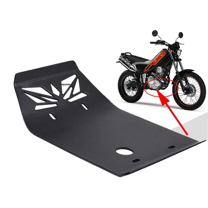 Motorcycle Skid Plate Engine Guard Chassis Protection Cover Belly Pan for Tricker XG250 Serow XT250