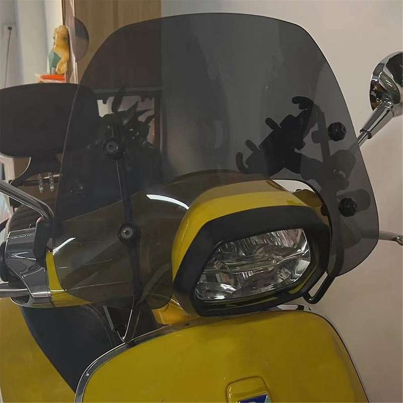 Motorcycle Smoked Black Windscreen Windshield Deflector Protector Wind Screen for Sprint 125 150 201