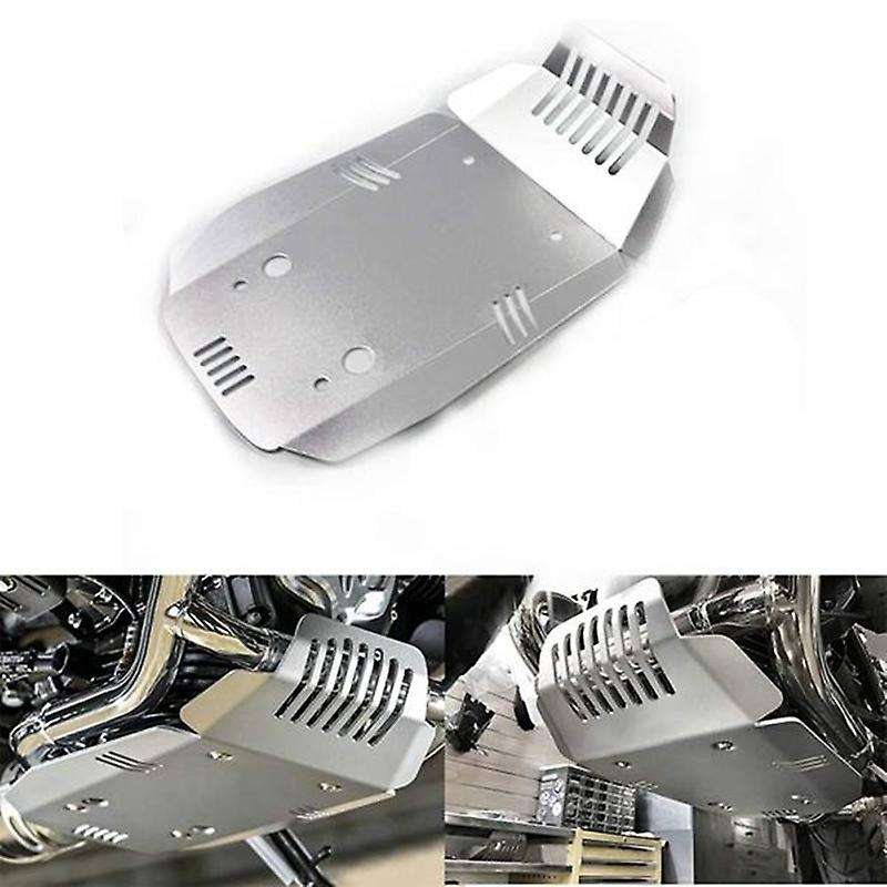 Motorcycle Skid Plate Engine Guard Protection for & Scrambler & Pure 2014-2019 (Silver)