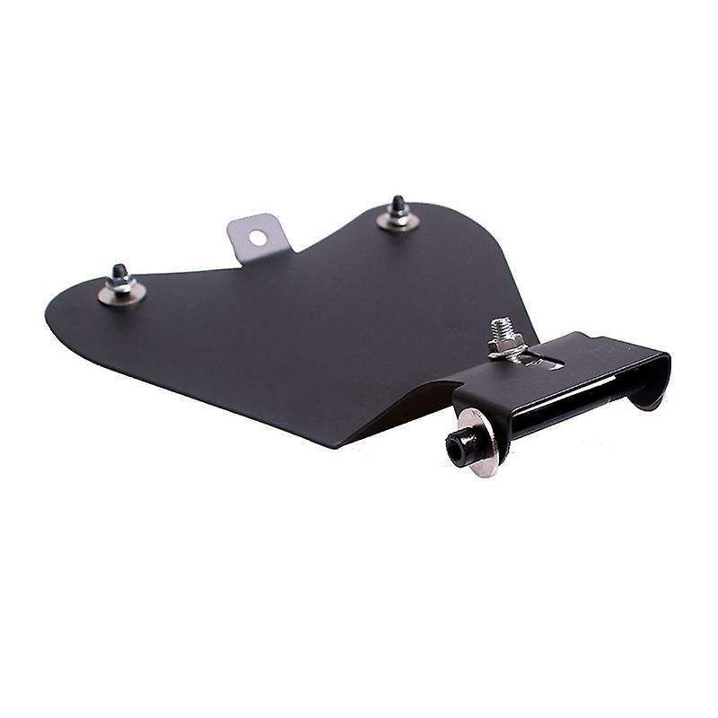 Motorcycle Solo Seat with Baseplate and Springs Bracket Sitting Cushion Mounting Kit for 883 Vertica