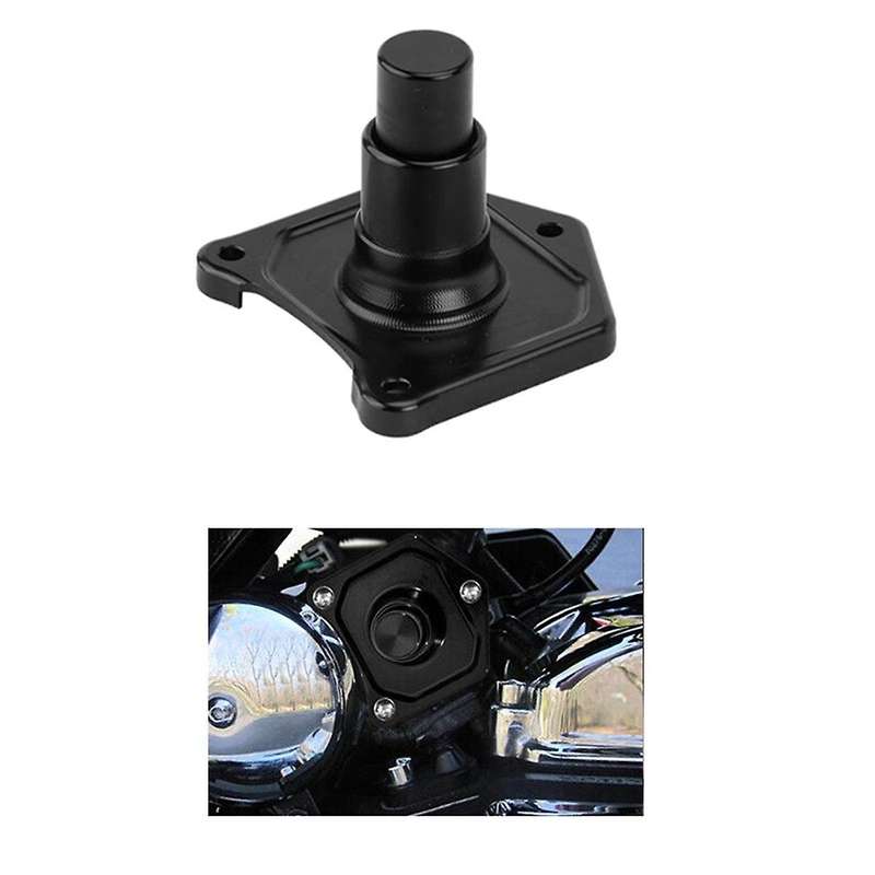 Motorcycle Solenoid Cover Push Button for Twin Cam XL 883 1200 Softail Touring 1991-2017