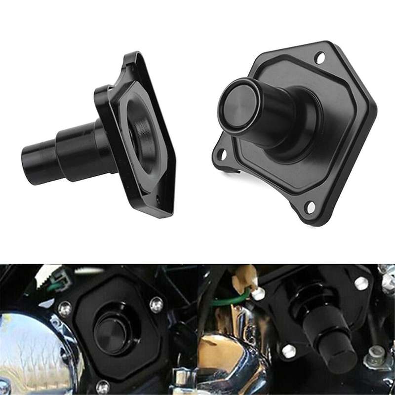 Motorcycle Solenoid Cover Push Button for Twin Cam XL 883 1200 Softail Touring 1991-2017