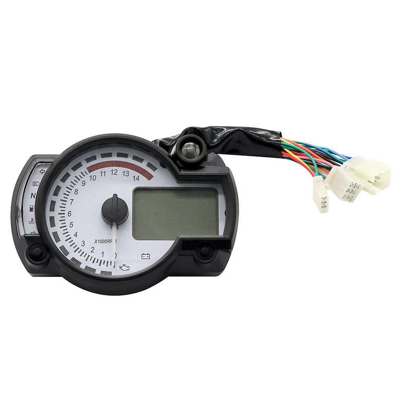 Motorcycle Speedometer 7 Colors LCD Digital Odometer for RX2N MAX 299KM/H Moto Dashboard Motorcycle