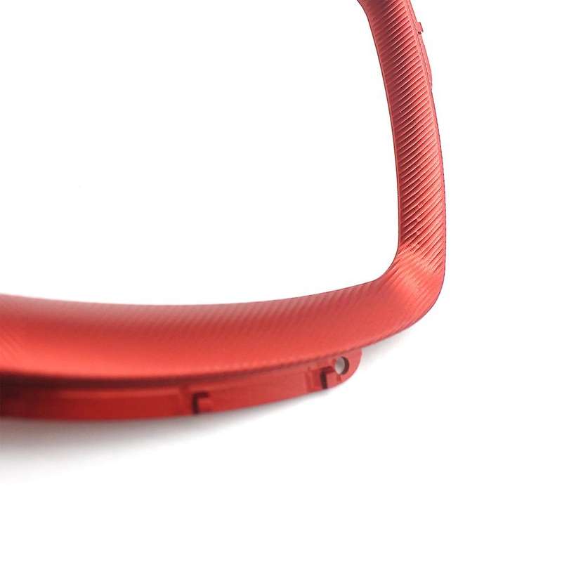 Motorcycle Speedometer Cover Digital Dashboard Rim for GTS300 250 300 2013-2020(Red)