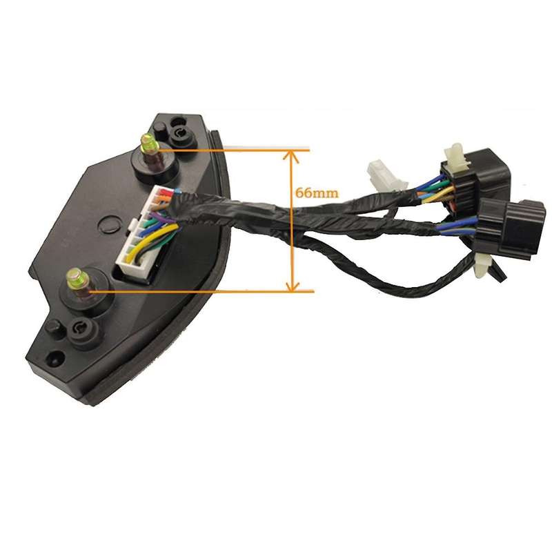 Motorcycle Speedometer Meter Odometer for Italika Vort-X 200 AKT200 Gear Speed Meter Oil Level Displ