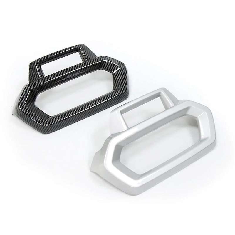 Motorcycle Speedometer Gauge Instrument Meter Ring Cover Protector for Xmax300 2023(silver)