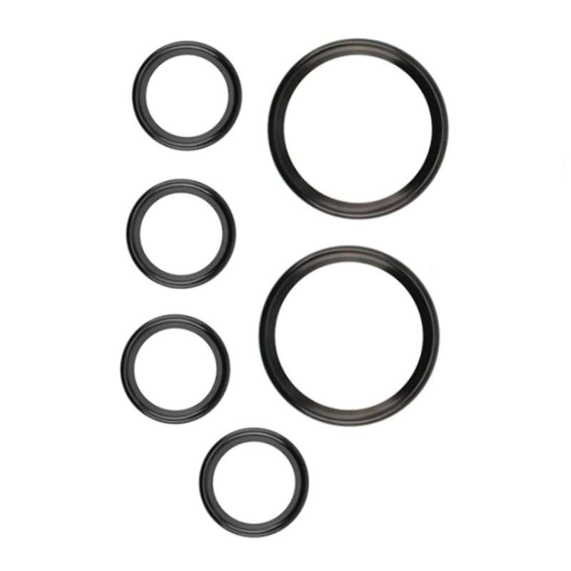 Motorcycle Speedometer Trim Ring CNC Instrument Cover Burst Gauge Bezel Kits for Touring Road Street
