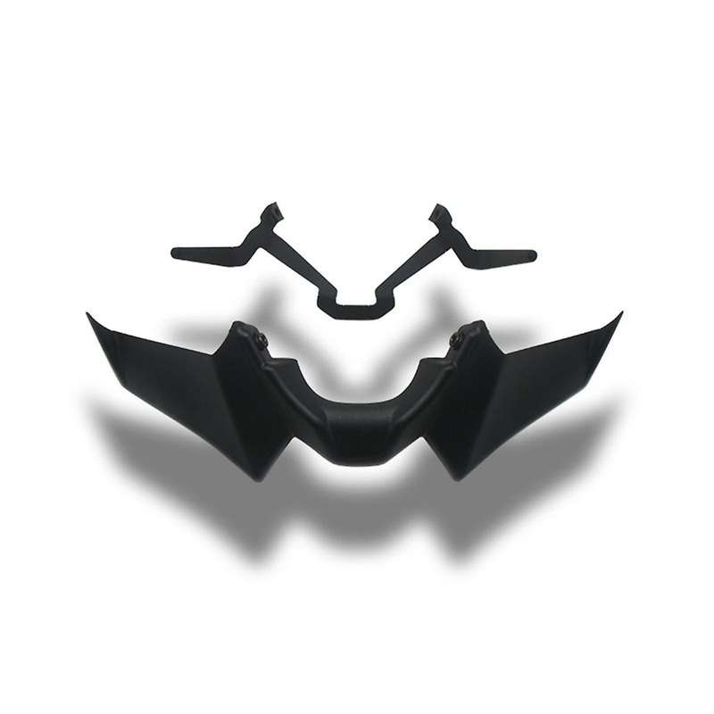 Motorcycle Sport Downforce Front Spoilers Aerodynamic Wing Deflector for SP 2021-2023 MT07 Black