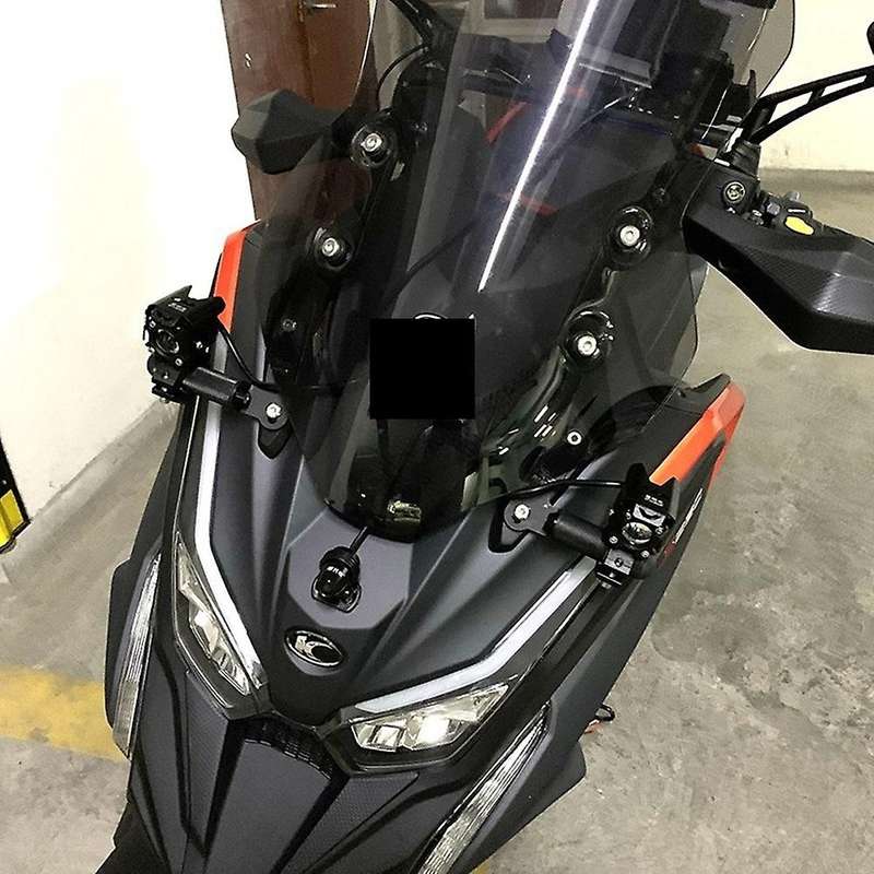 Motorcycle Spotlight Bracket Front Rearview Mirror Spot Light Holder for Xciting S350 XCITING Access