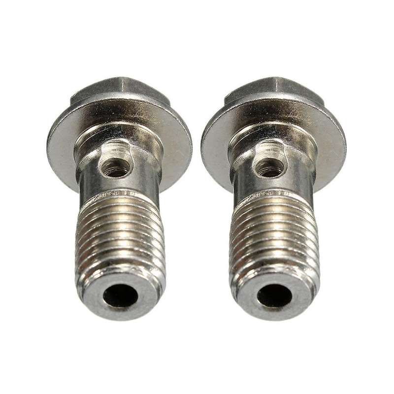 Motorcycle Stainless M10 x 1.25 Banjo Bolts Brake Master Cylinder Screw Brake Hose Caliper Bolt Hyd