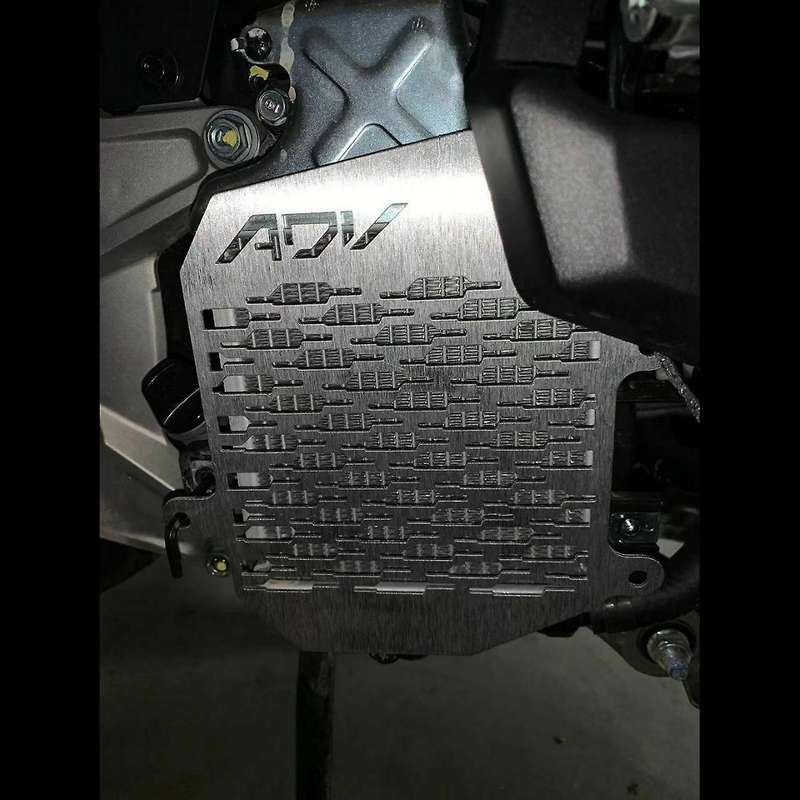 Motorcycle Stainless Steel Radiator Grille Guard Protector Cover for ADV150 ADV 150 2019-2020 Silver