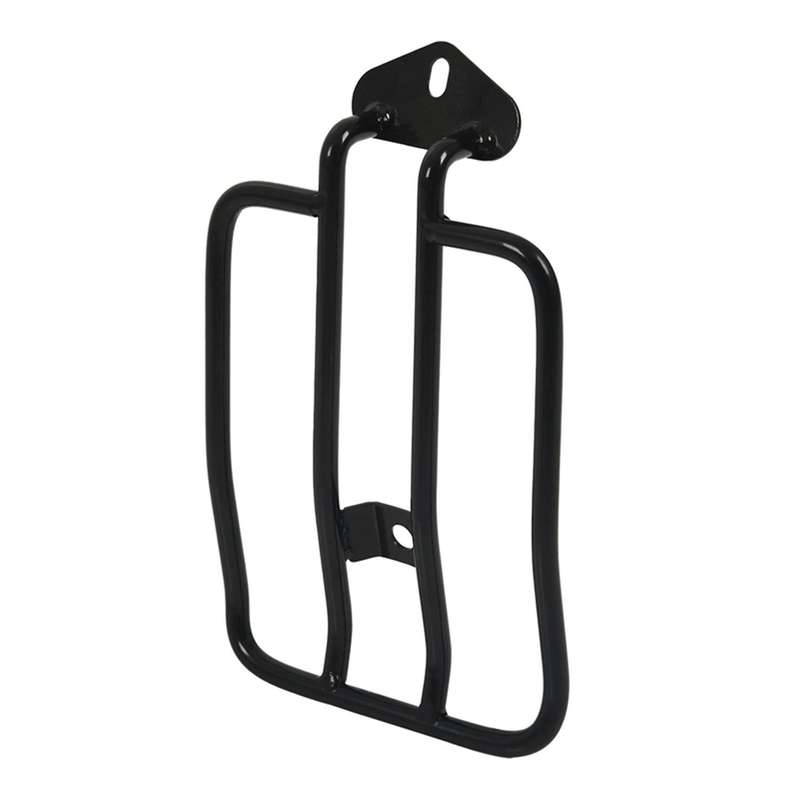 Motorcycle Steel Luggage Rack Backrest Rear for - Sportster Xl 883 Xl1200 X48 (black)