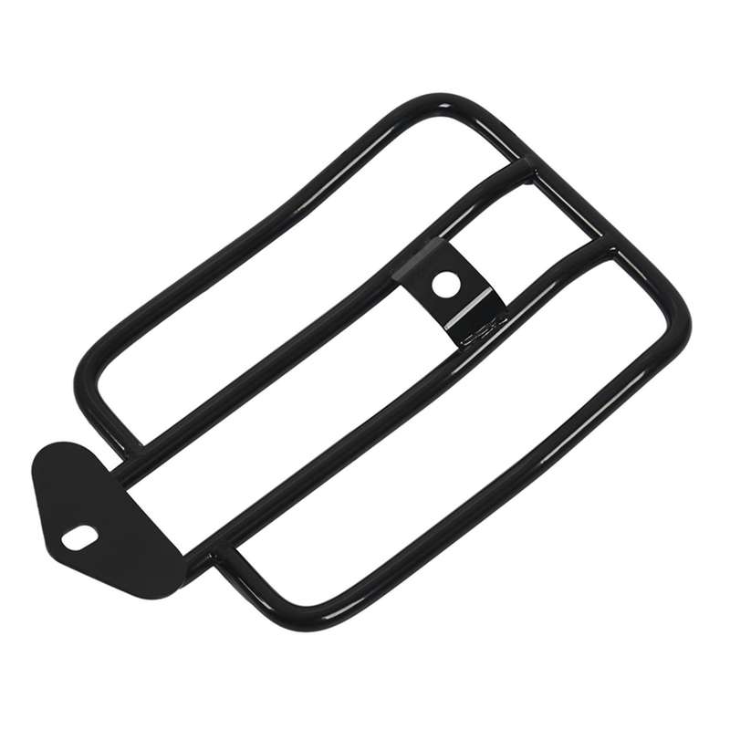 Motorcycle Steel Luggage Rack Backrest Rear for - Sportster Xl 883 Xl1200 X48 (black)