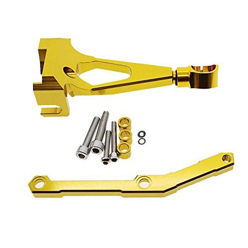 Motorcycle Steering Damper Stabilizer Buffer Mounting Bracket Kit for MT-09 2013-2016