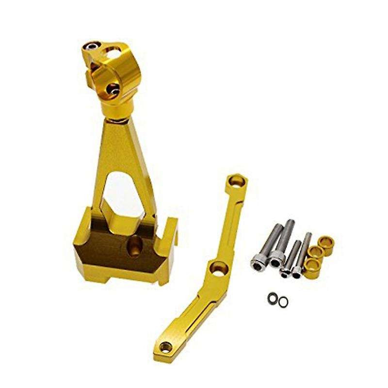 Motorcycle Steering Damper Stabilizer Buffer Mounting Bracket Kit for MT-09 2013-2016