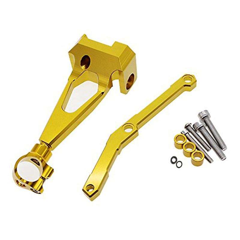 Motorcycle Steering Damper Stabilizer Buffer Mounting Bracket Kit for MT-09 2013-2016