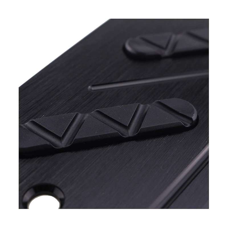 Motorcycle Step Footpads Pedal Plate Cover for Forza 300 Forza300 Mf13 Mf 13 2018 2019 2020(gray)