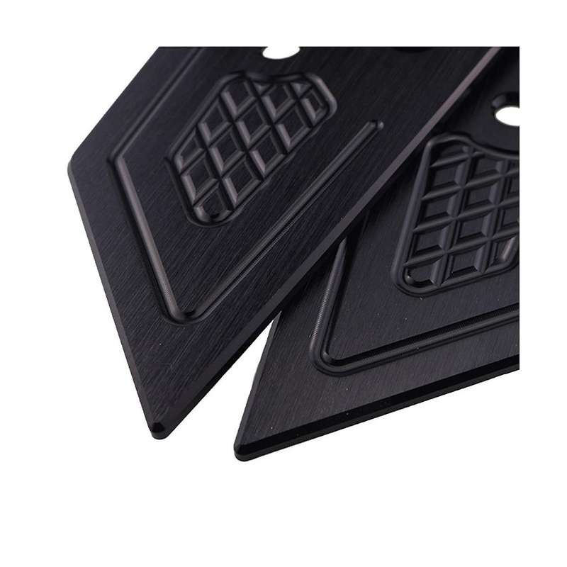 Motorcycle Step Footpads Pedal Plate Cover for Forza 300 Forza300 Mf13 Mf 13 2018 2019 2020(gray)